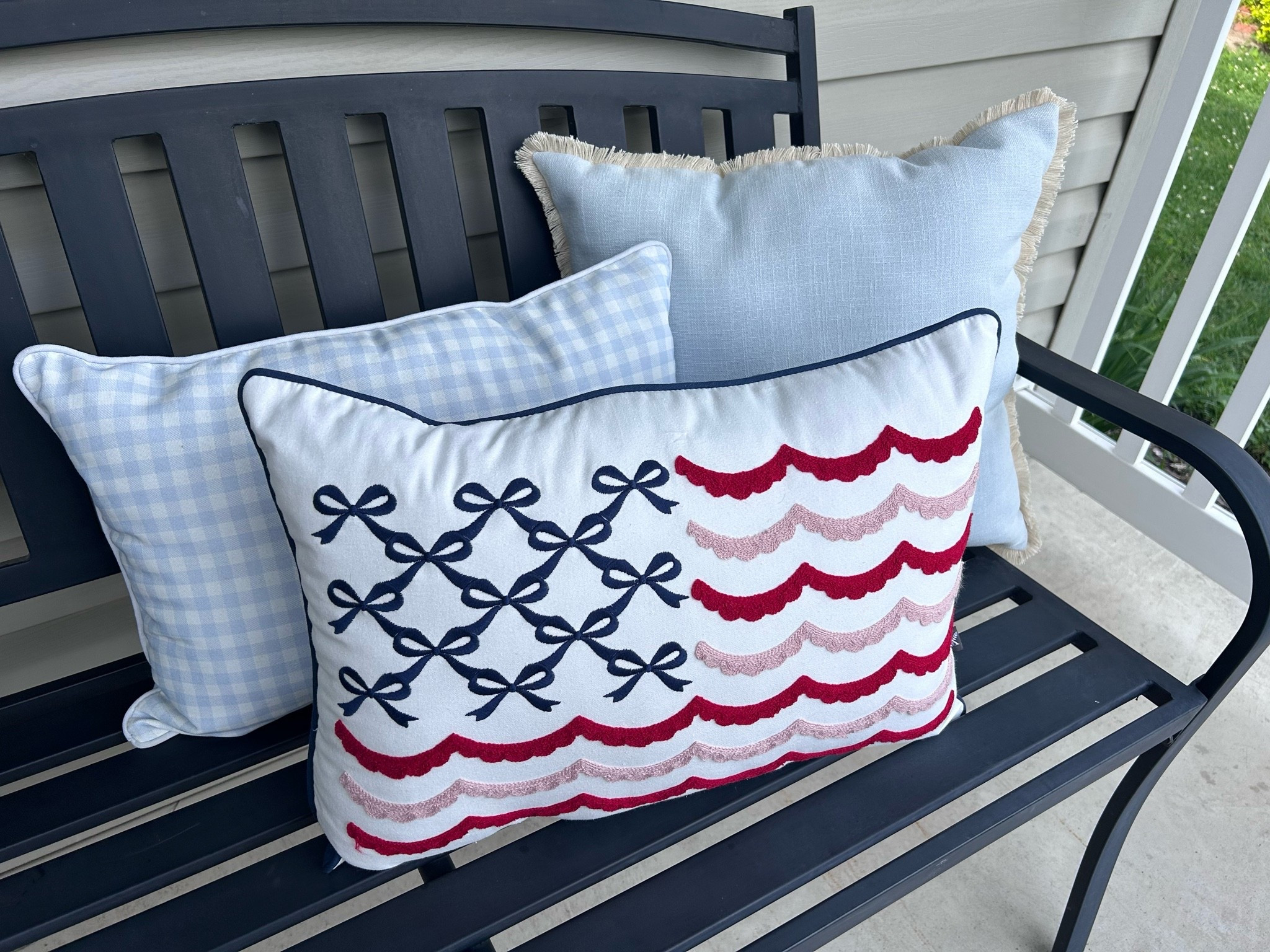 Walmart pillows! Love the My Texas House  line!