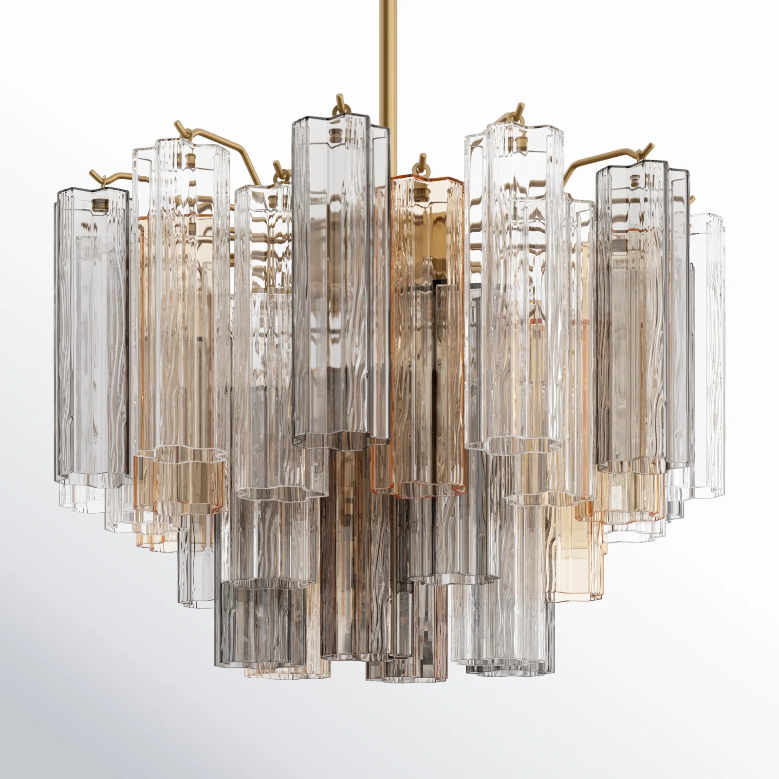 Arras Metal Dimmable Tiered Chandelier | Joss & Main