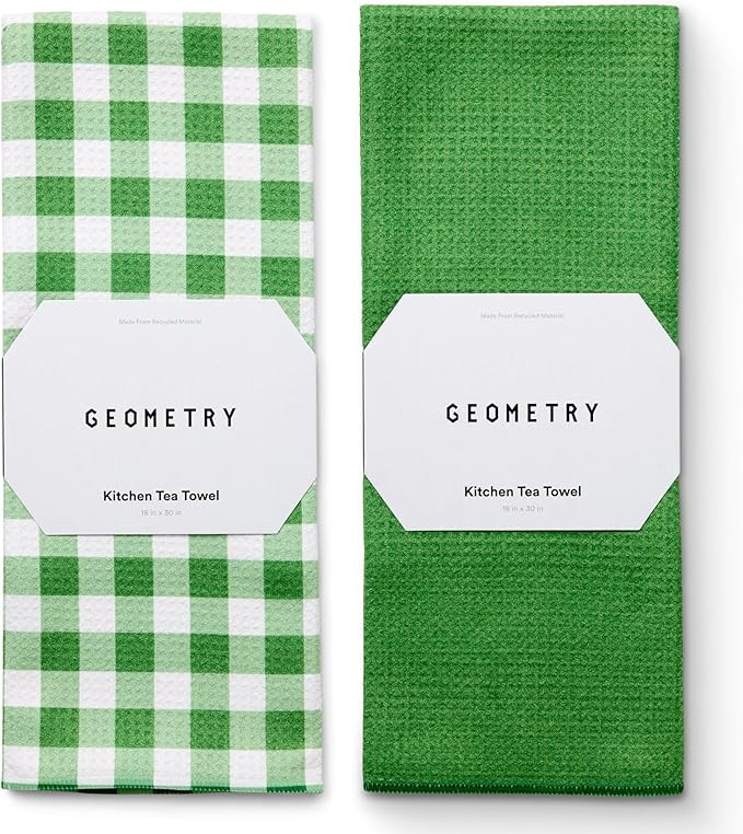 GEOMETRY St. Patrick’s Day Kitchen Towels - Quick Dry Microfiber Cloth Dish Towels for Kitchen ... | Amazon (US)