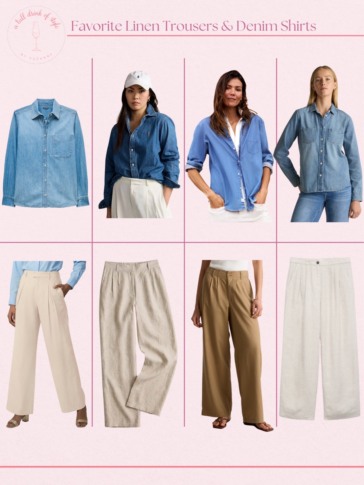 Favorite denim shirt and linen trousers

Fall is just around the corner and this is a fall ootd staple!!

#LTKSaleAlert #LTKSeasonal #LTKOver40