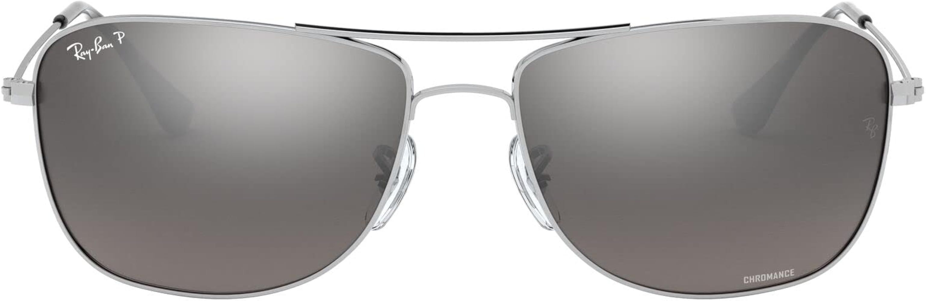 Ray-Ban Rb3543 Chromance Aviator Sunglasses | Amazon (US)
