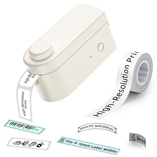 Makeid Label Maker Machine with Tape HD (300dpi) - 9/12/16mm Waterproof Tape, Portable & Rechargeabl | Amazon (US)