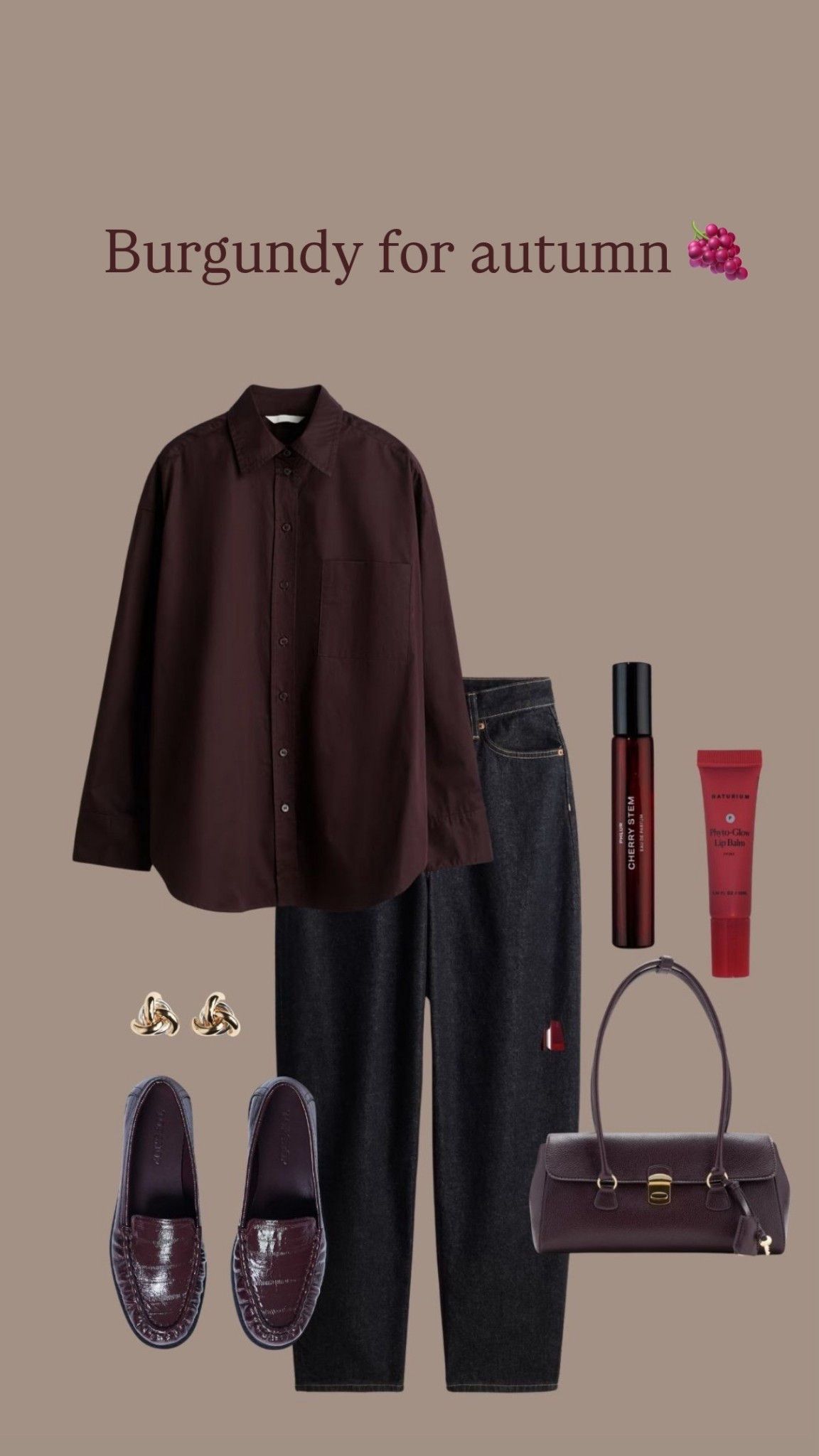 Styling the burgundy poplin shirt  

#LTKautumn #LTKstyletip #LTKeurope