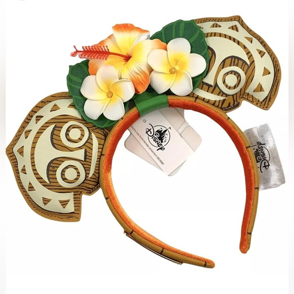 Disney Loungefly 50th Anniversary Polynesian Resort Poly Tiki Maui Ears Headband | Poshmark