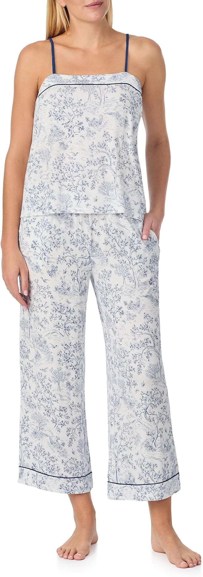 kate spade new york Womens Sleepwear & Loungewear - Soft & Lightweight Modal Jersey Pajama Camiso... | Amazon (US)