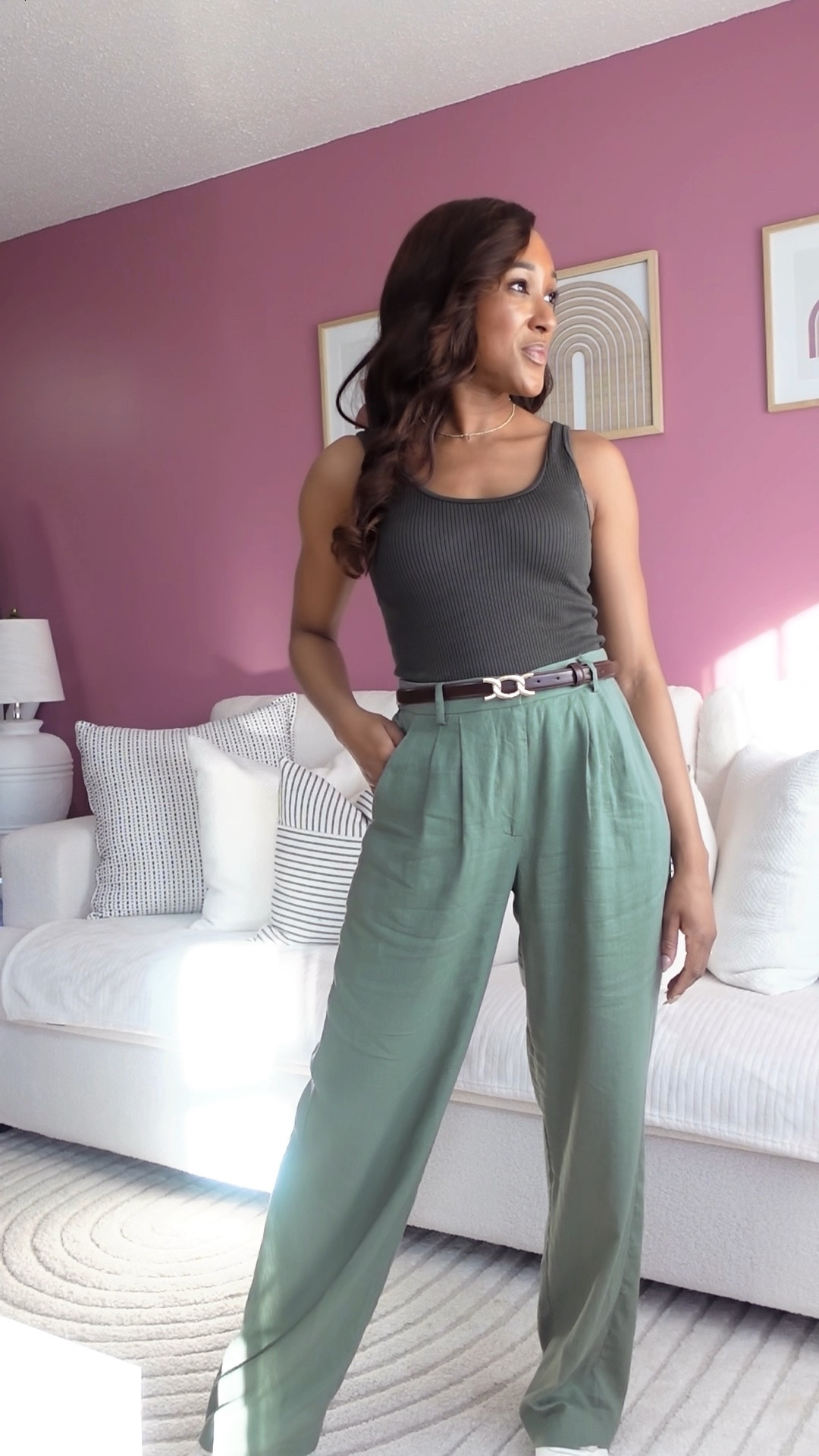 #ad | Y’all KNOW how I live for a chic, relaxed, and comfy look…I’m loving my new pieces from @RBX Active so much 🤗 because they give exactly that!

I have the:
✨ Laidback Linen Pleated Pants 
✨ Laidback Linen Pleated Shorts
✨ Laidback Linen Button Down Shirts 

(Colors: Olive and Sand; All Size Small)

The pleated pants and shorts are lightweight and breathable, so will definitely be wearing them on repeat with the weather warming up!

The button down shirts in matching colors pull everything together as effortless Casual Chic sets, just like I wore here.

You could also wear any of these separately as ☀️Spring Wardrobe Staples☀️to pair with other items. 

It’s too easy to look put together with these laidback linen pieces…LOVE! 

#RBXActive #EverydayActive #liketkit


#LTKSeasonal #LTKootd #LTKActive
