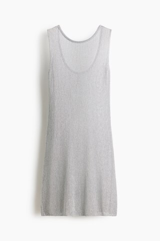 Shimmering rib-knit dress | H&M (UK, MY, IN, SG, PH, TW, HK)