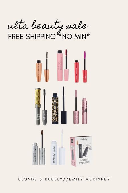 *FREE ship - no min. today*

Ulta sale on select lash & brow products! 

#LTKsalealert #LTKbeauty