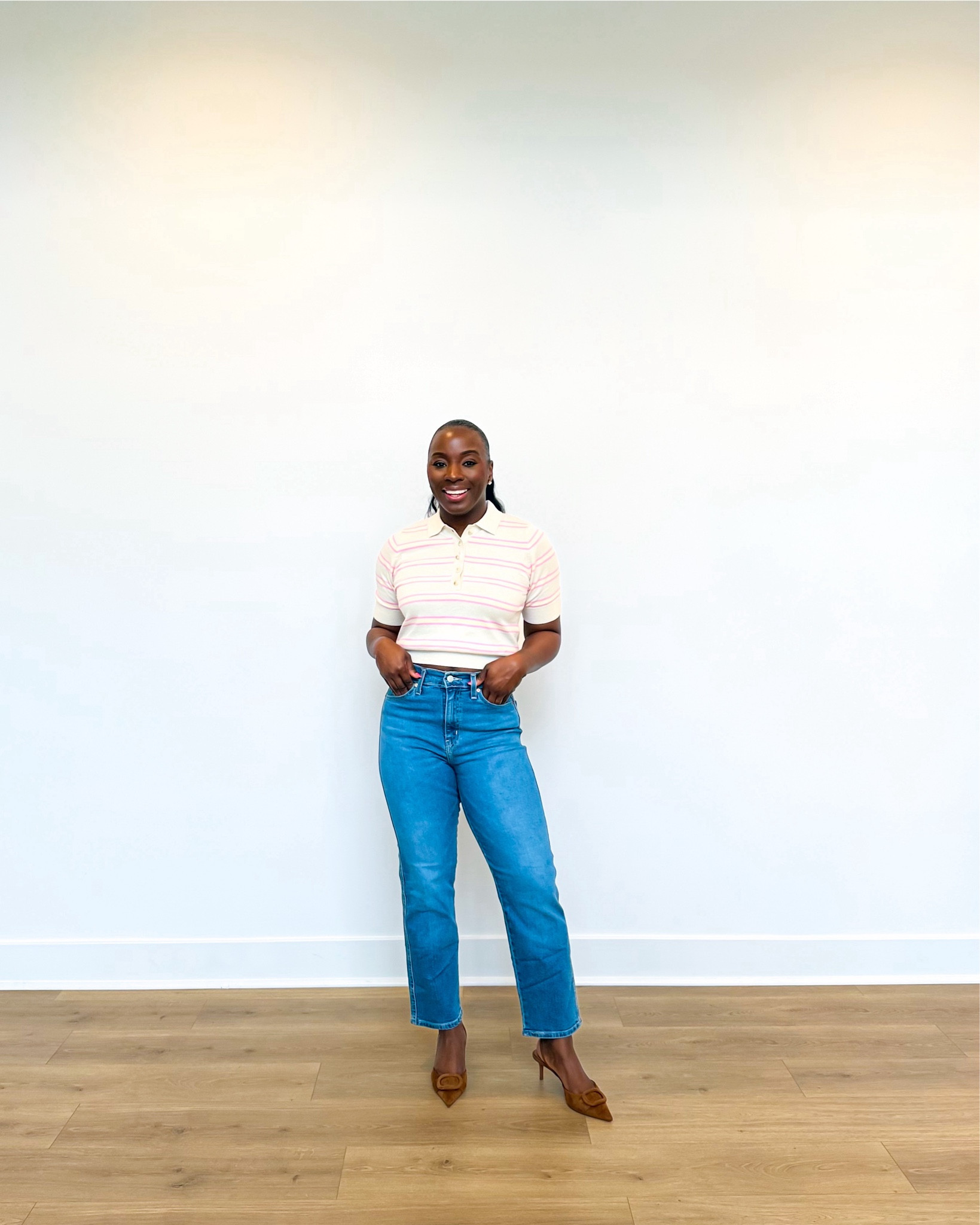 I can’t get enough of this spring break look! The pants are from Walmart and are a Levi’s! The top is Old Navy! These pieces are mytwo faves for the season.  Shoes are from Zara . Vacation look, spring break outfit, Walmart style 

#LTKootd #LTKgrwm #LTKOver40