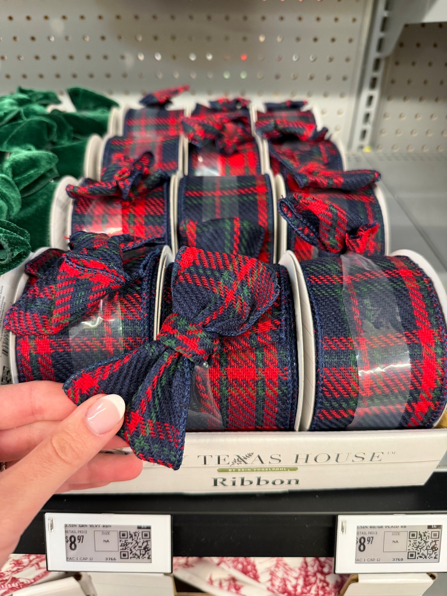 Ralph Lauren Christmas vibes at Walmart!! This plaid ribbon is so pretty! 😍 

#LTKHome #LTKSeasonal #LTKHoliday