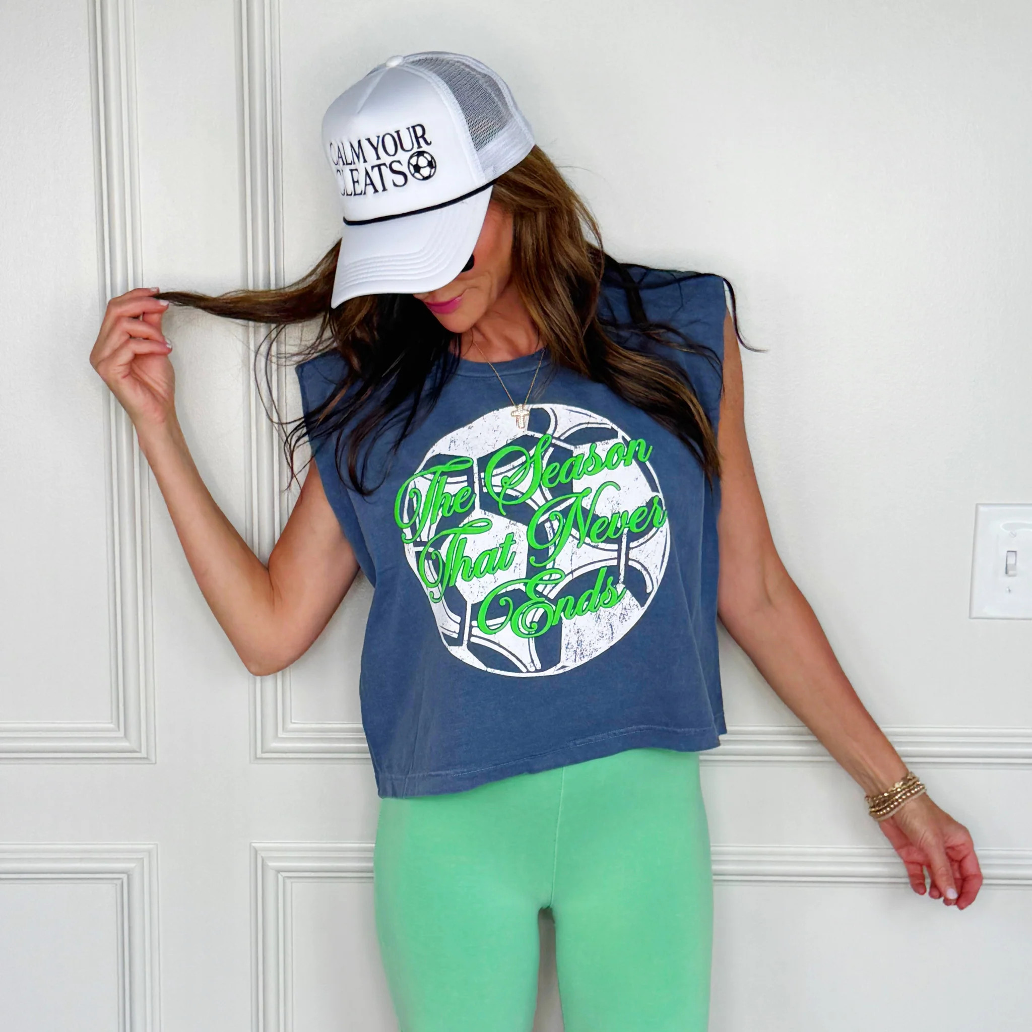 Season That Never End Soccer Tank | Poppy & Pine