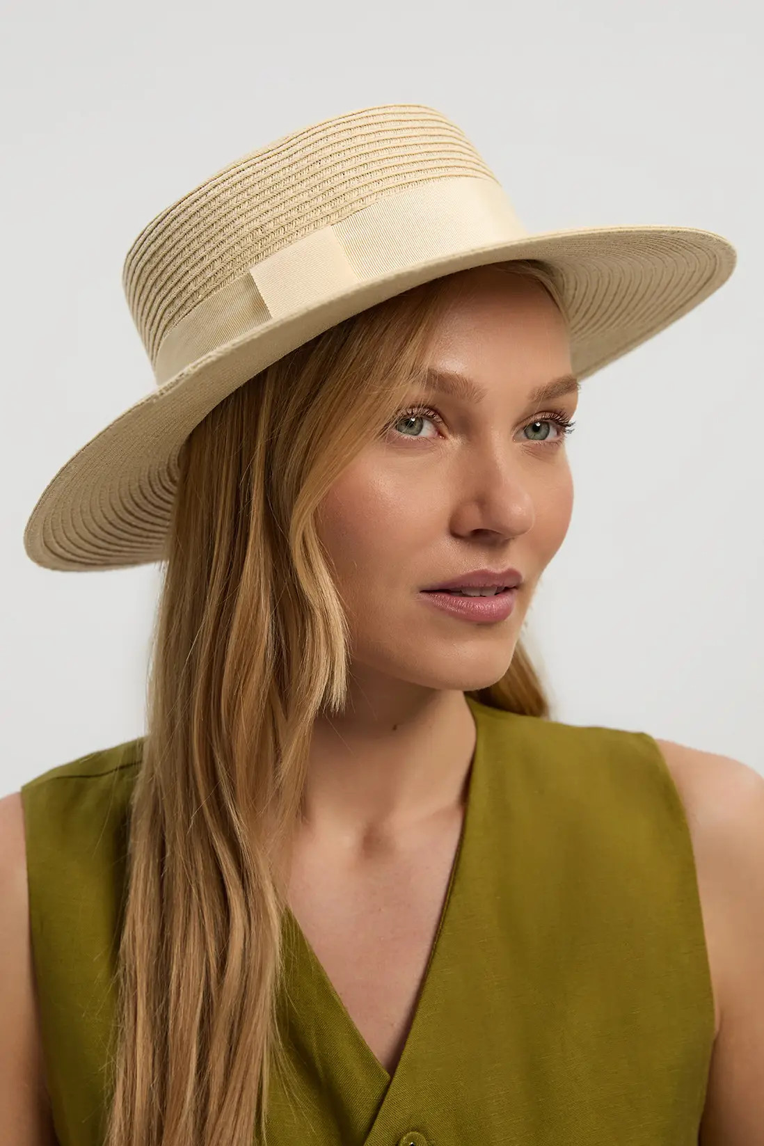 Natural Summer Hat | Karen Millen | Karen Millen