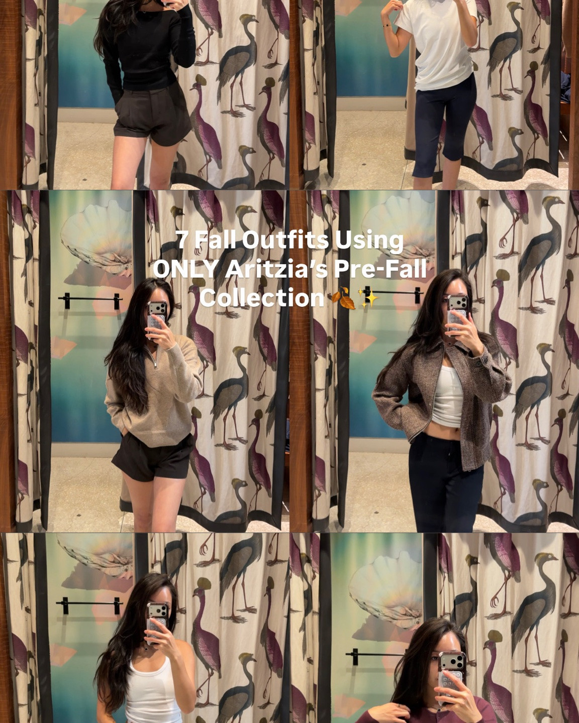 7 Fall OOTD Inspo using ONLY Aritzia’s NEW Pre-Fall Collection 🍂✨🤎

Showcasing the most stunning bomber tweed jackets, cashmere sweaters, and great everyday basic wear! Perfect for the incoming holidays as we get into the colder weather for back to school and back to campus activities :)

(Wearing size 2XS in jackets, 2XS for tops, 24W and XS/US0 for bottoms)

#LTKootd #LTKSeasonal #LTKU