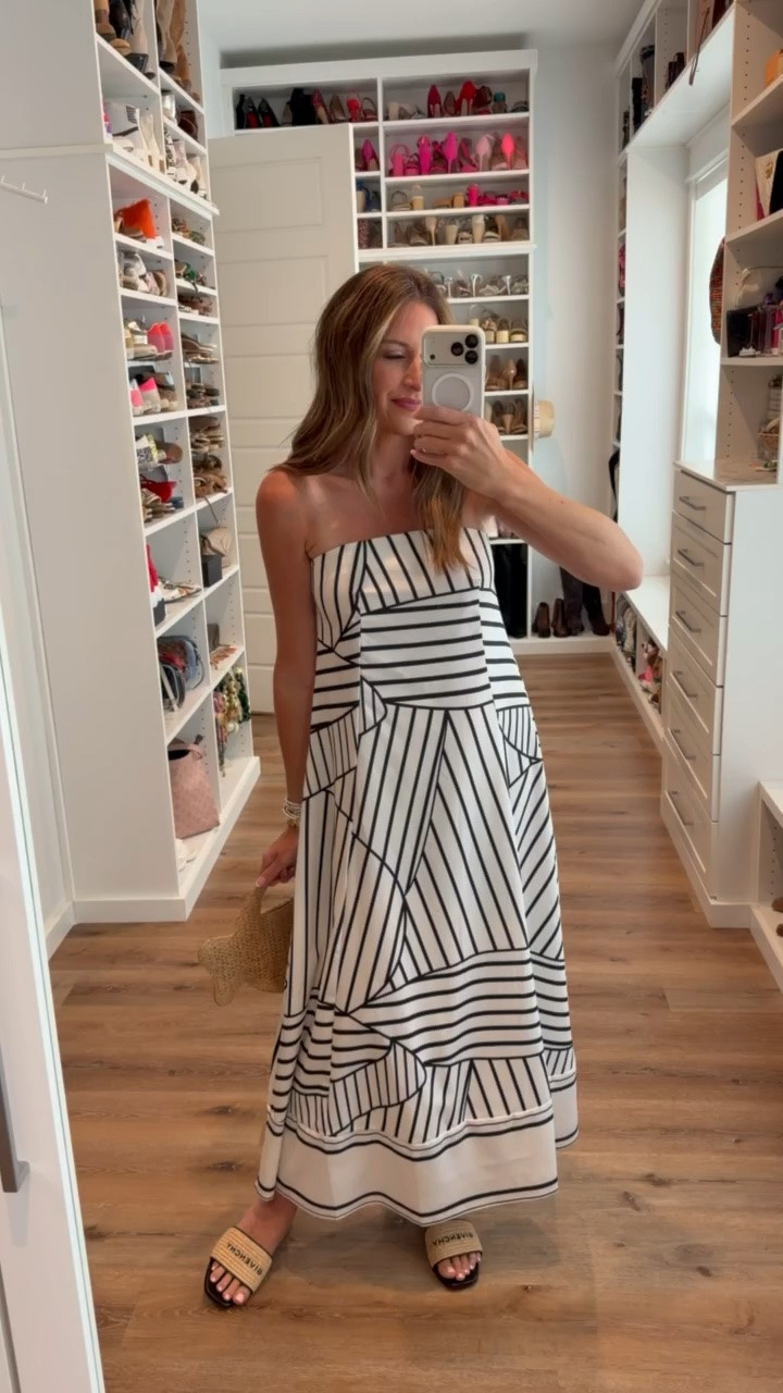 In a small dress, sandals, bag and accessories - fits tts.

#LTKgrwm #LTKootd #LTKSeasonal