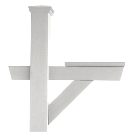 Square Standard Luxury Mailbox Post Luxury Mailbox