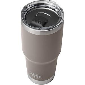 YETI Rambler 30 oz Tumbler, Stainless Steel, Vacuum Insulated with MagSlider Lid, Sharptail Taupe | Amazon (US)