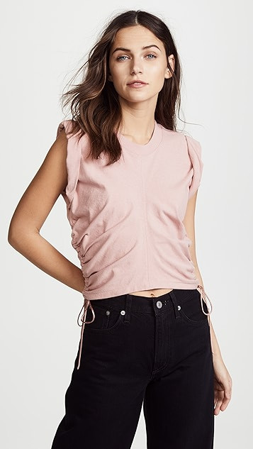 Jersey Crop Top with Side Ties | Shopbop