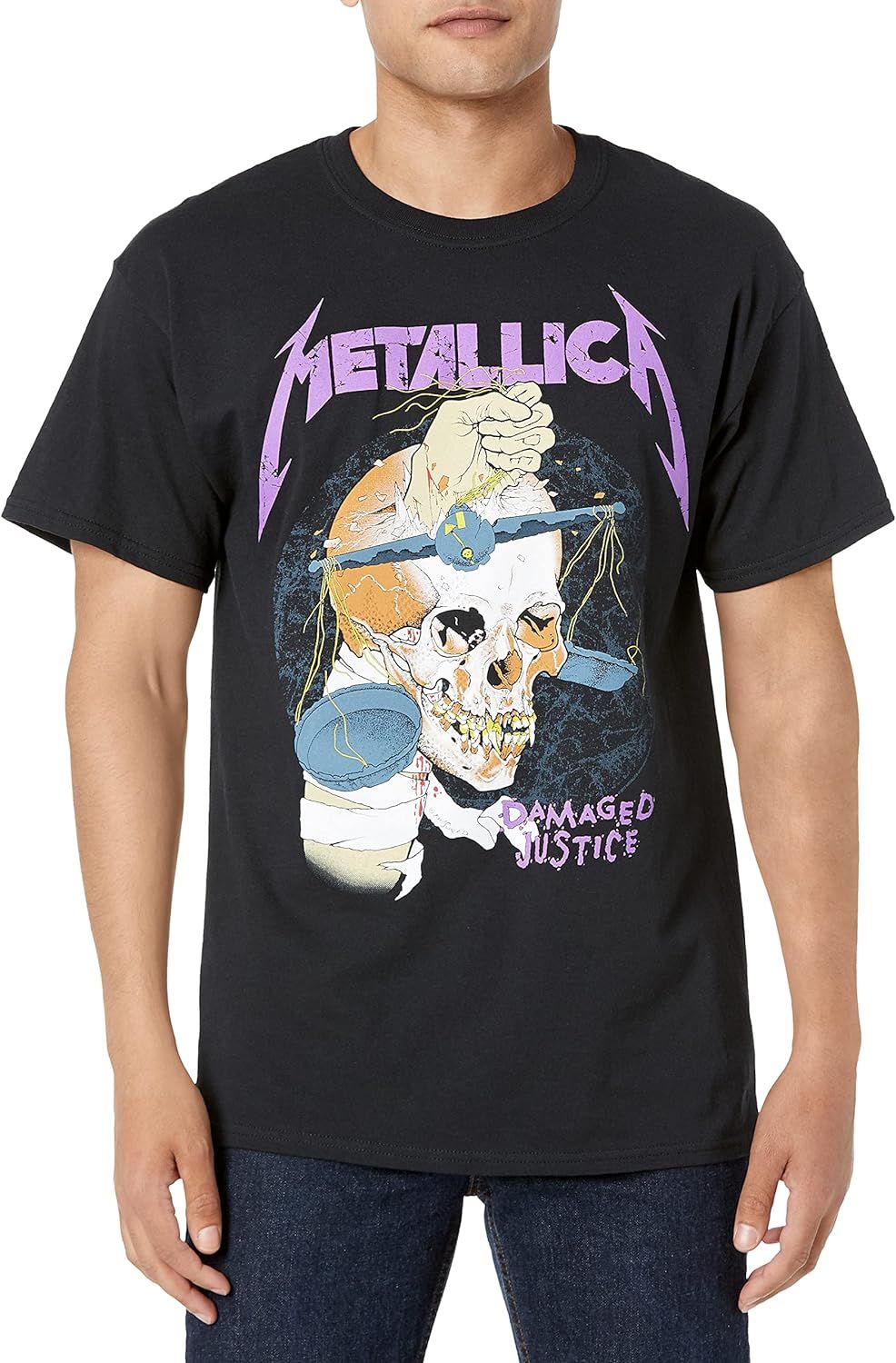 Metallica Men's Harvester of Sorrow T-Shirt | Amazon (US)