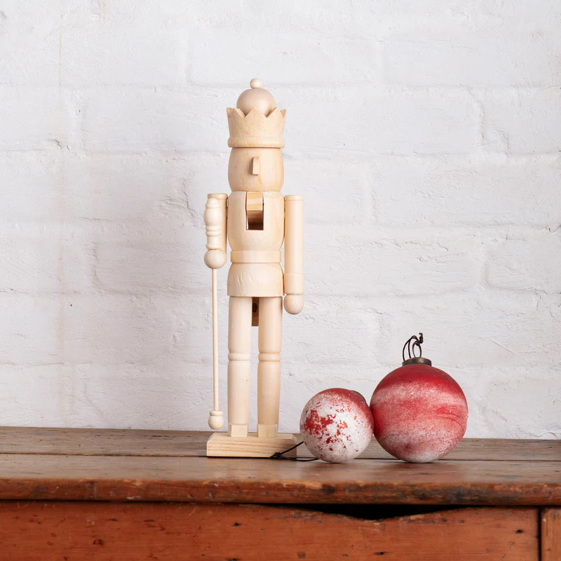 Wooden Nutcracker | Purple Rose Home