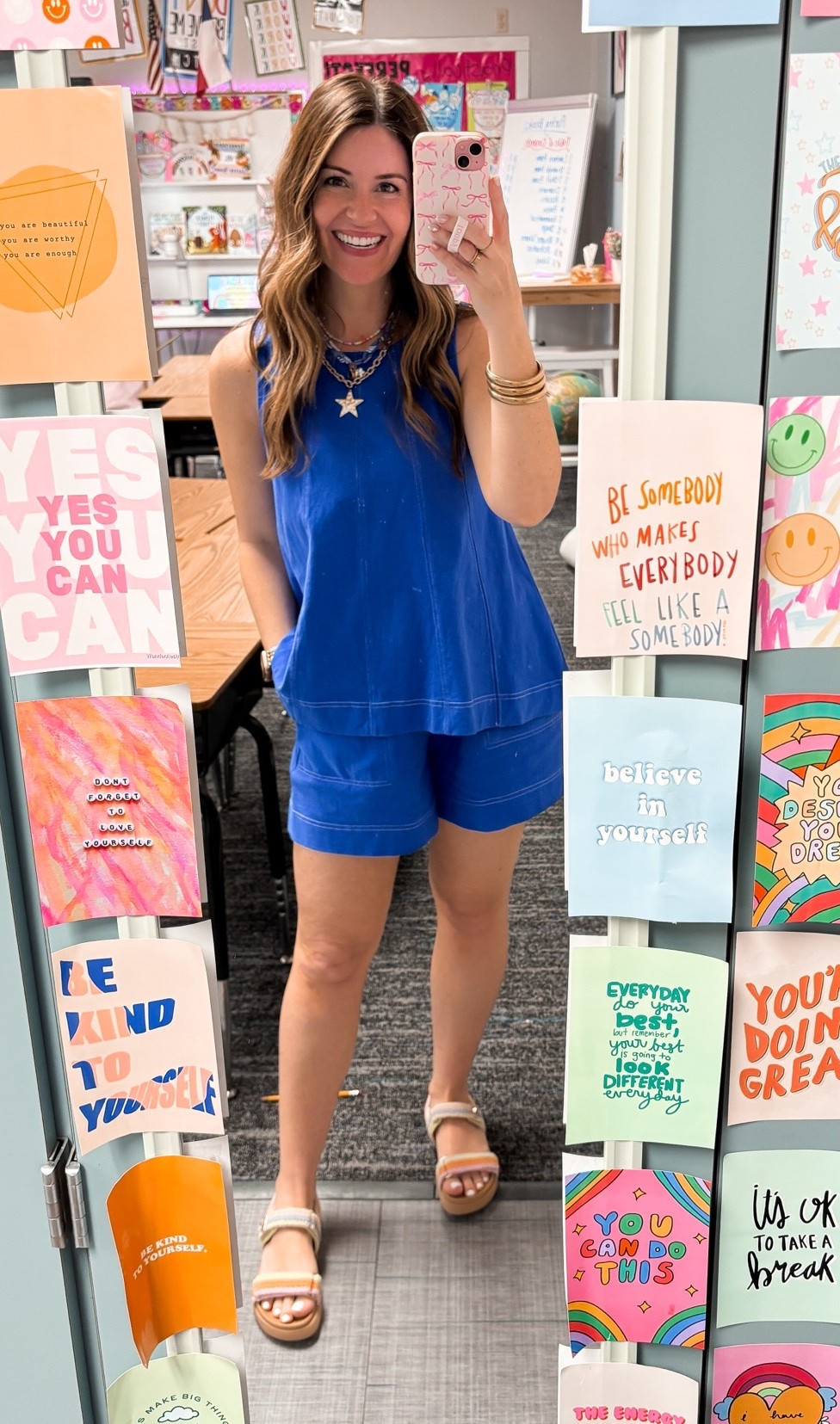 Fave matching set to throw on and go! 💙 wearing XS 

Look for less, Amazon, teacher, casual, summer sets, free people

#LTKootd #LTKSaleAlert