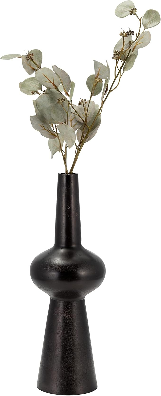 Sagebrook Home Metal, 19" H Vintage Vase, Bronze, Cylinder, Aluminum, Contemporary, 7" L X 7" W X... | Amazon (US)