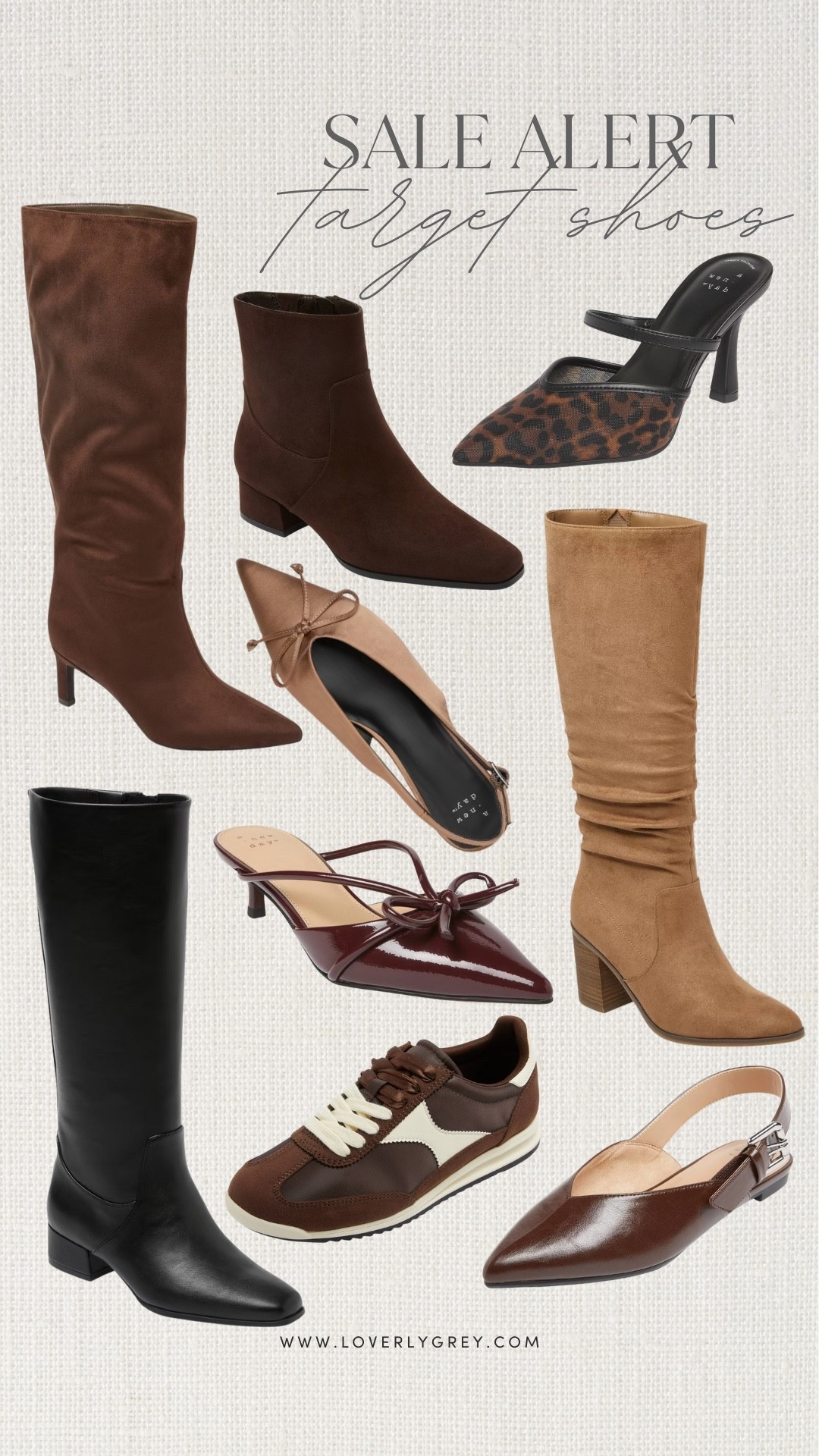 Target is having 40% off shoes for today only! Perfect time to grab some fall staples like tall boots and brown sneakers. This is also a great time to grab a pair for family and friends as a gift for the holidays. 

#LTKSaleAlert #LTKFindsUnder100 #LTKHoliday