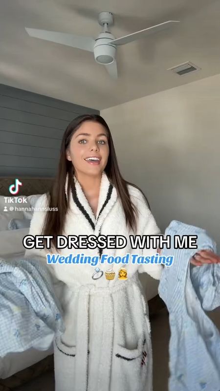 Get dressed with me // Outfit for wedding food tasting! This is my “something blue” 🩵💍🦋

#LTKWedding #LTKStyleTip