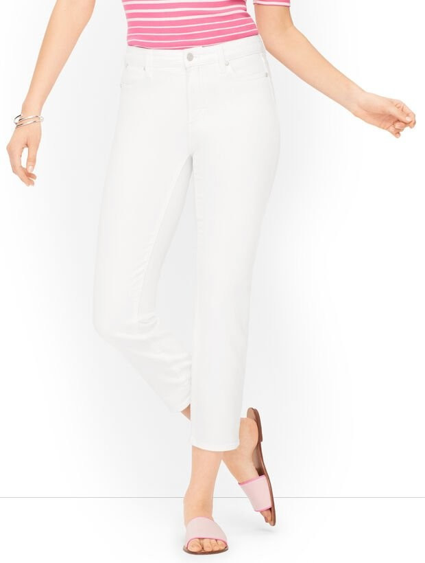 Straight Leg Crop Jeans - Colors | Talbots