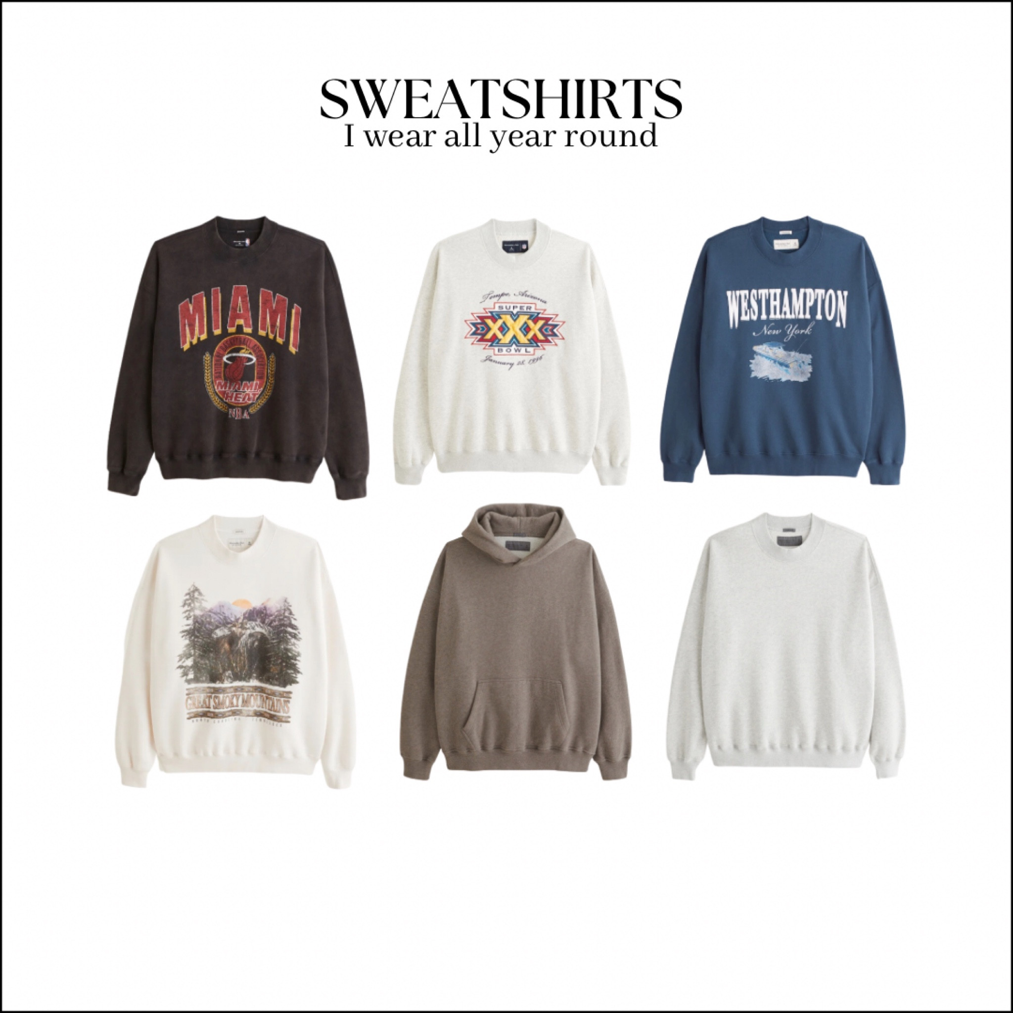 The hoodies I wear all year round! Currently 20% off 

#LTKFind #LTKmens #LTKsalealert