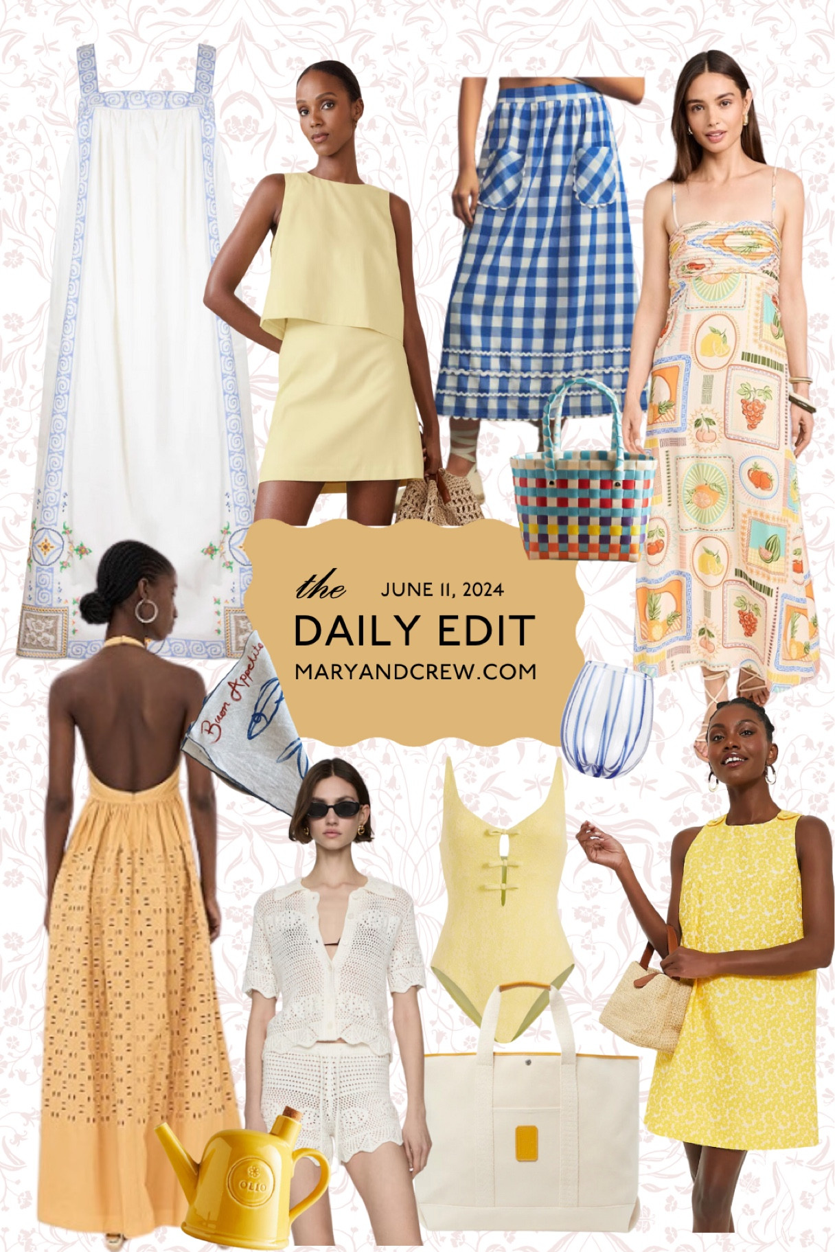 Daily edit 6.11.24

Wedding guest dress, spring dress, heels, sandals, jeans, travel outfit, graduation dress, swim, bathing dress, resort, midi dress, maxi dress, white dress, vacation outfit, spring outfits, summer outfit, classic style, preppy style, elegant style, Tuckernuck, Boden, j.crew, Anthropologie, j.McLaughlin, sezane


#LTKStyleTip #LTKSeasonal #LTKHome