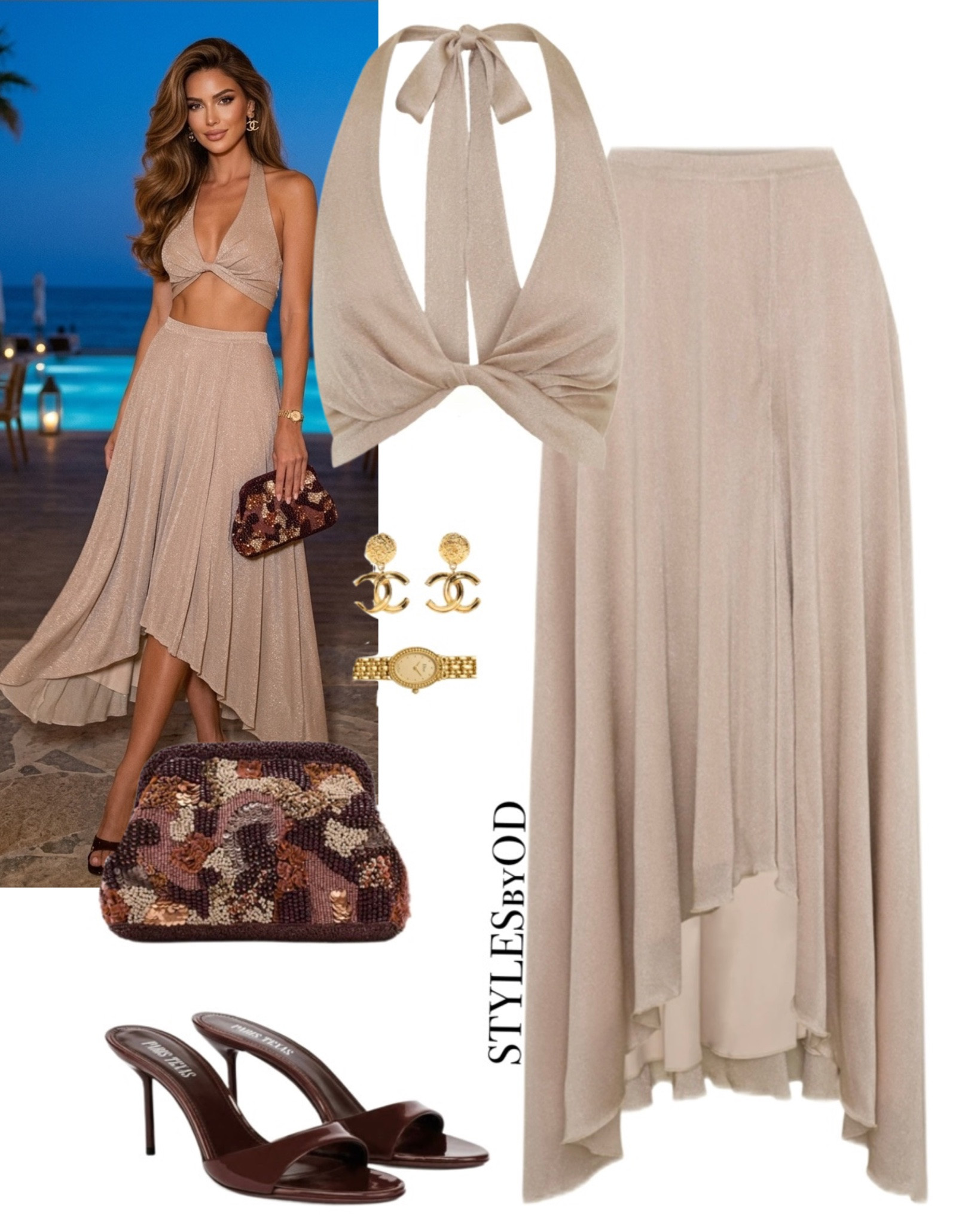 MATCHING SETS for SUMMER✨

3 gorgeous two-piece sets from Meshki for every summer occasion 😍 From black lace and floral maxi skirts to shimmering metallic halter sets and romantic pink florals, a co-ord is the easiest way to look completely put together in one move. Top and bottom already do the coordinating for you🙌🏼 

Save this for your next event outfit and follow @STYLESbyOD for daily shoppable outfits🛍️

#LTKfashion #LTKstyletip #LTKsummer #LTKtravel #LTKitbag #LTKshoecrush #LTKwedding

#LTKFashionMonth #LTKdatenight #LTKeurope