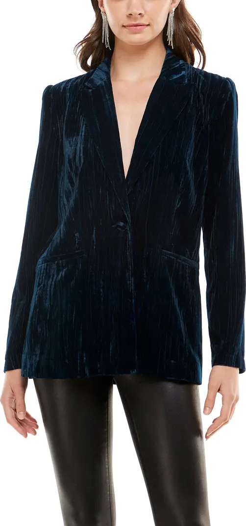 x Emma Rose Pierre Velvet Blazer | Nordstrom