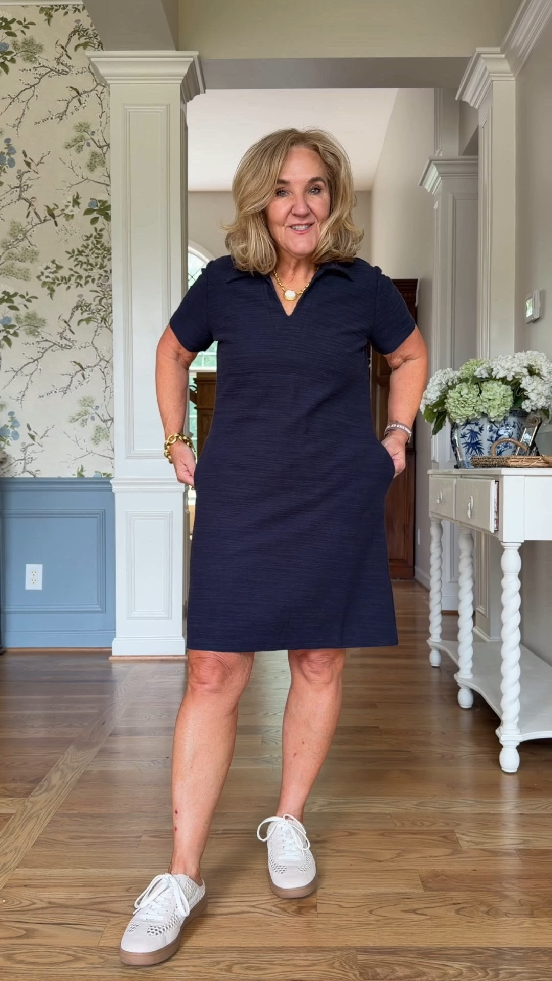 Select dresses on sale today! These are some of my favorites. 
Gingham size 8 petite size up if you are busty 
Navy tee shirt dress med petite size
Pink linen paisley size 6 reg

#LTKSaleAlert #LTKOver40 #LTKPetite