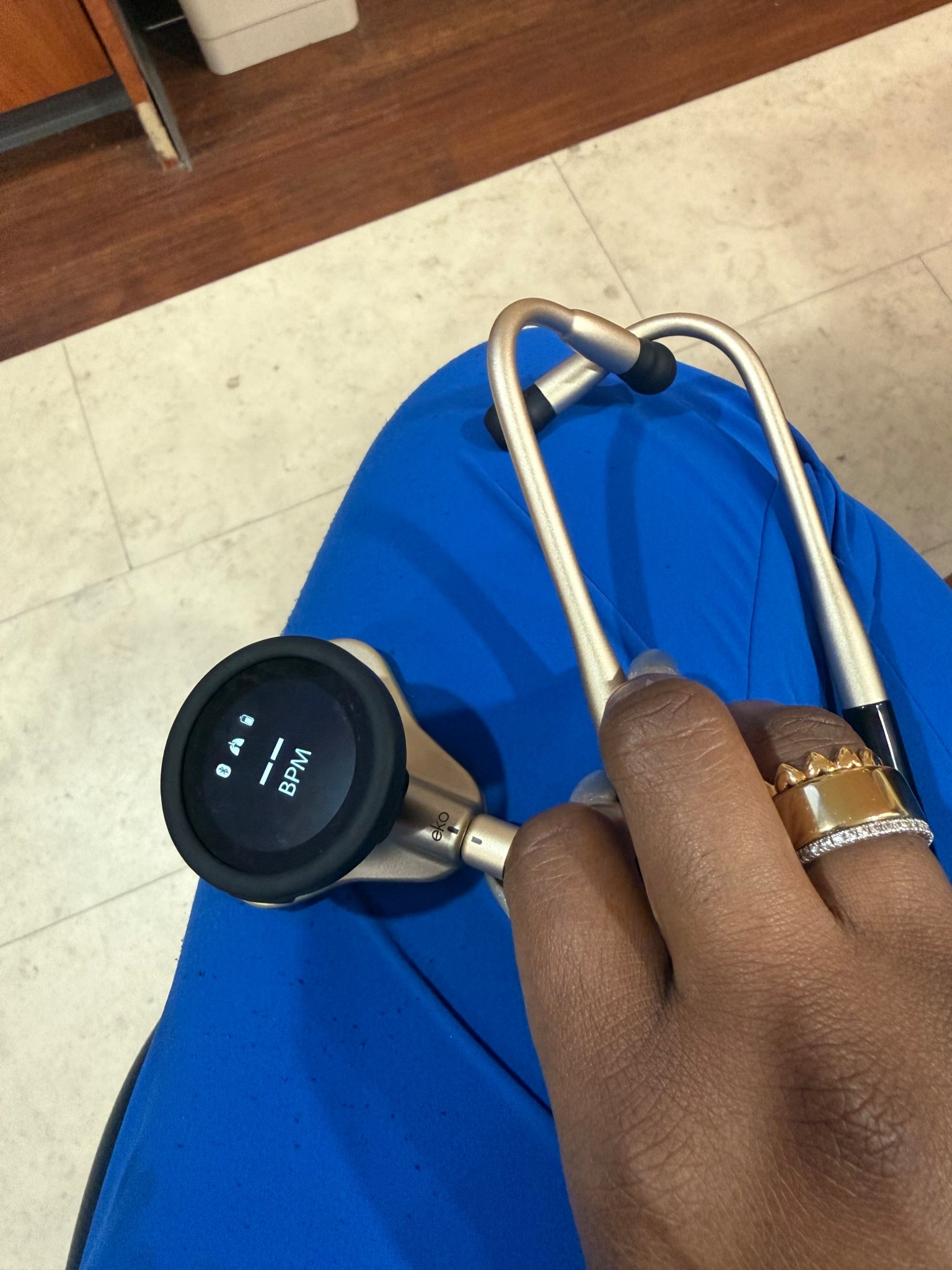 For all my Nurses this Stethescope is the truth . The Ecko Stethescope you can hear like you’re using an ultrasound probe . #tech , Nurse must haves 

#LTKfitnessgoals #LTKWorkwear