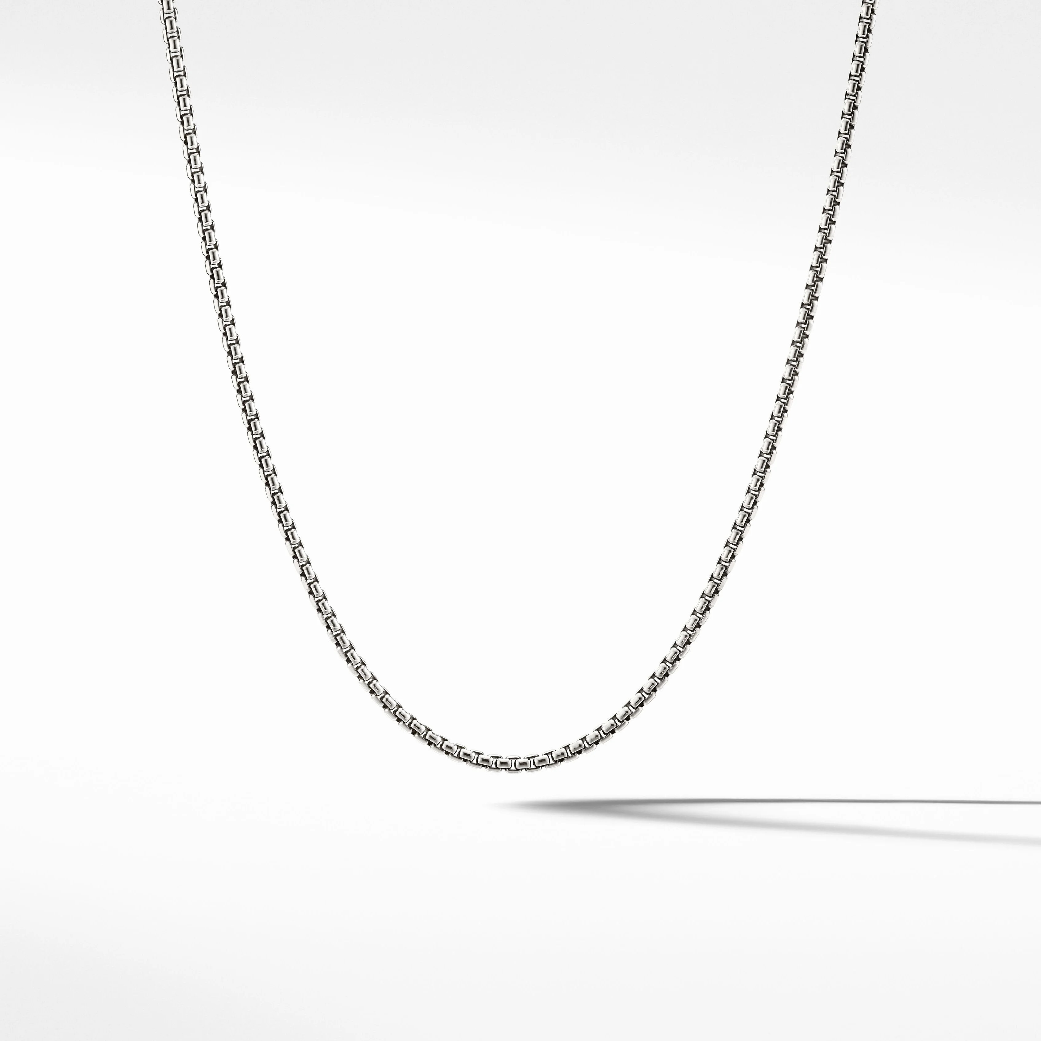 Box Chain Necklace in Sterling Silver, 2.7mm | David Yurman