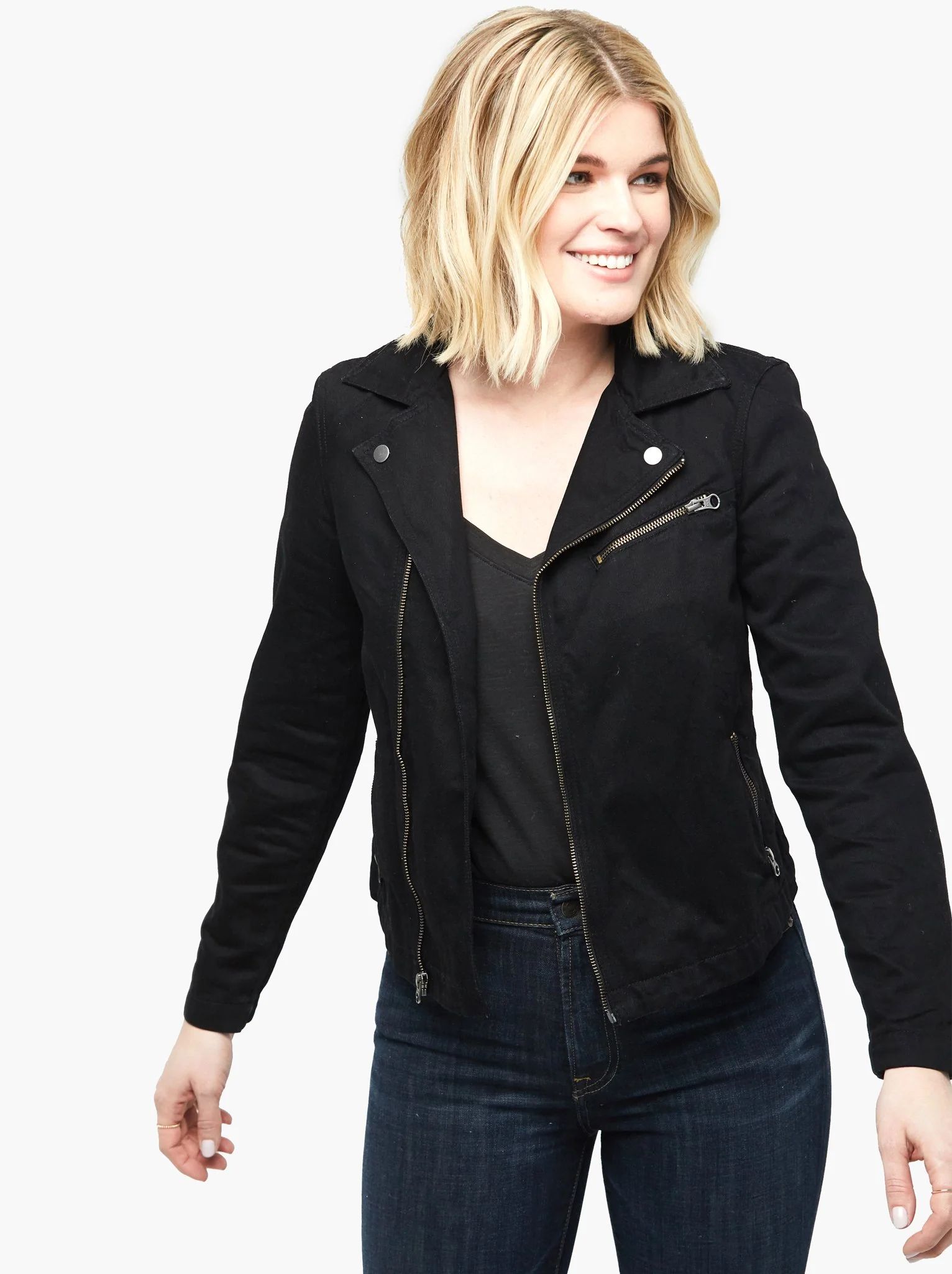 The Imelda Moto Jacket - 

  
    
    $178
    

    $148or 4  payments of $37.00 by  ⓘ | ABLE