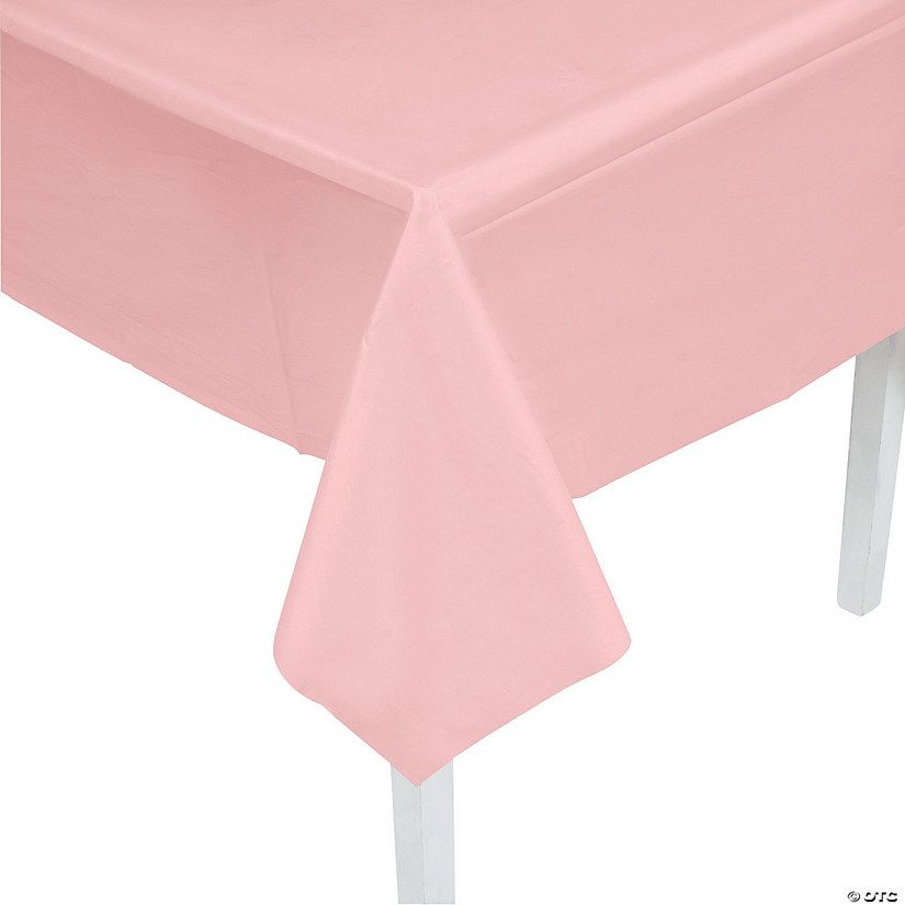 54" x 108" Rectangle Plastic Tablecloth | Oriental Trading Company