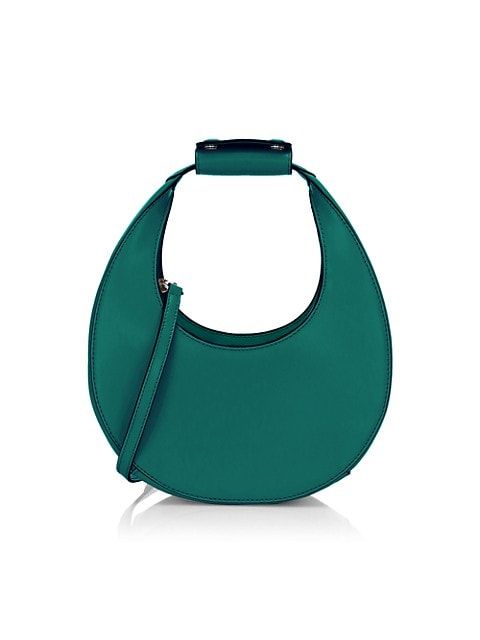 STAUD Mini Moon Leather Hobo Bag | Saks Fifth Avenue