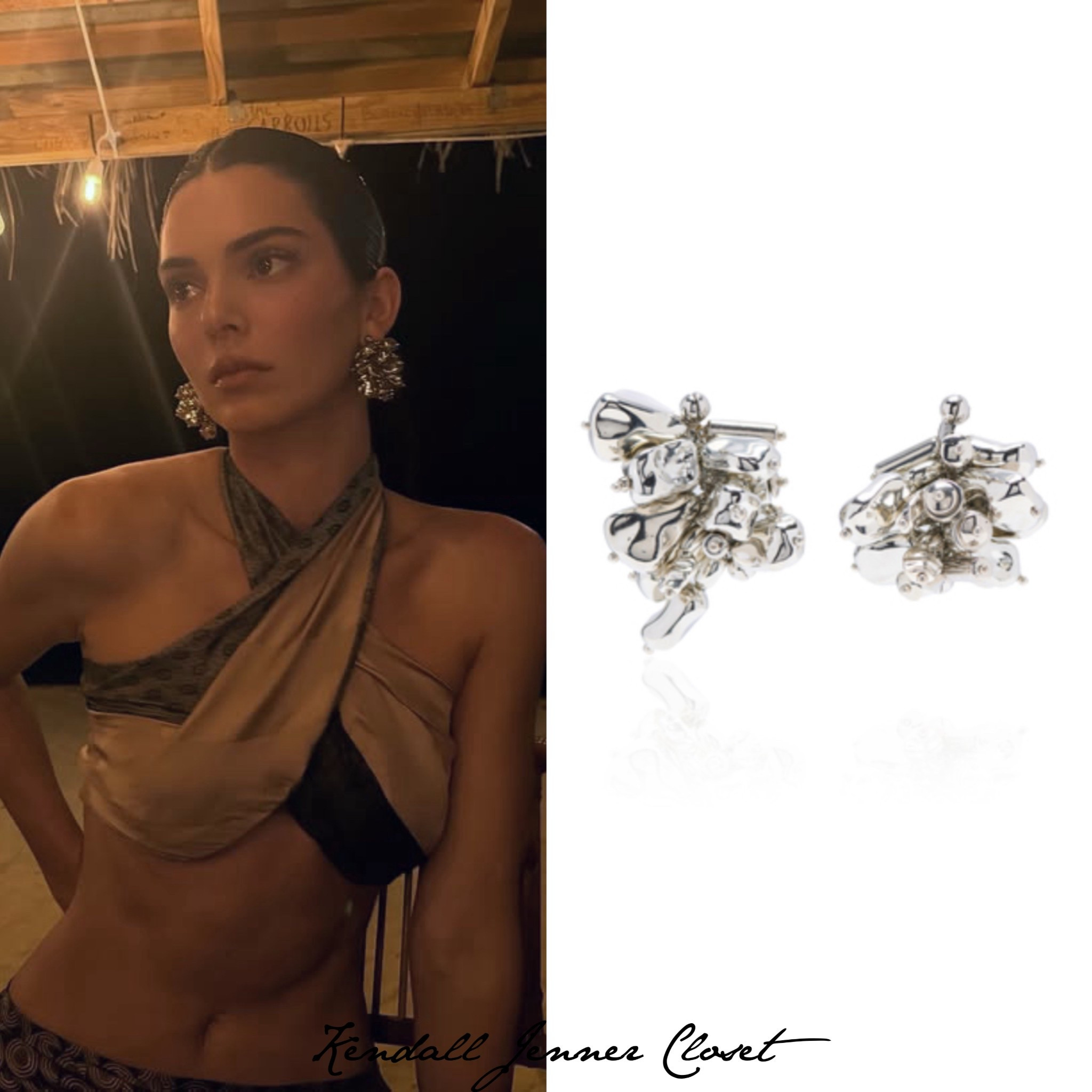 #KendallJenner celebrated her 30th birthday in these stunning #DriesVanNoten ‘Beaded Earrings’ ($395). 🩶

#LTKHoliday #LTKGiftGuide #LTKStyleTip