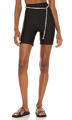 WeWoreWhat Chain Bike Short in Black from Revolve.com | Revolve Clothing (Global)