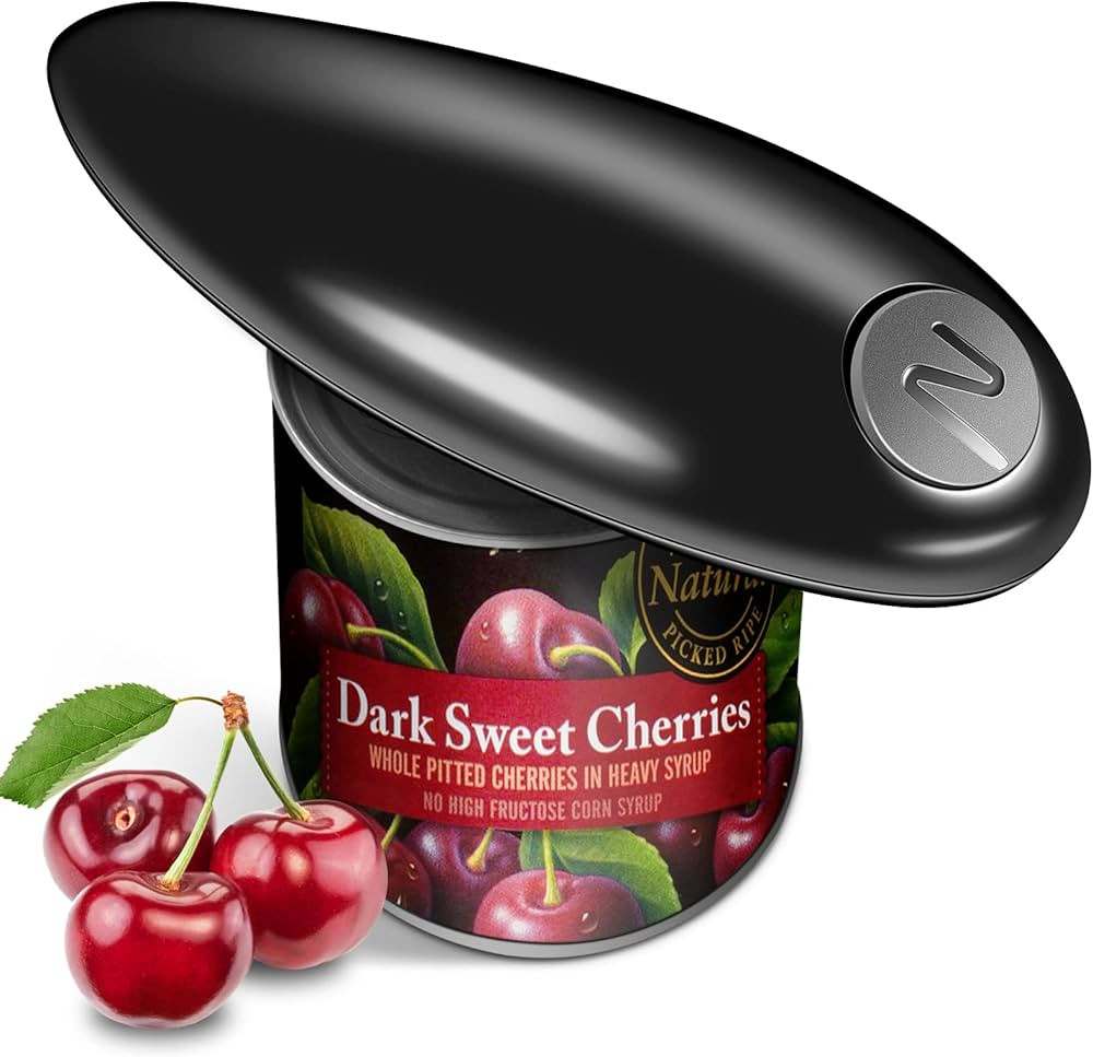 Battery Operated Hands Free Electric Can Opener Open Most Can Smooth Edge, Kitchen Gadgets Electr... | Amazon (US)
