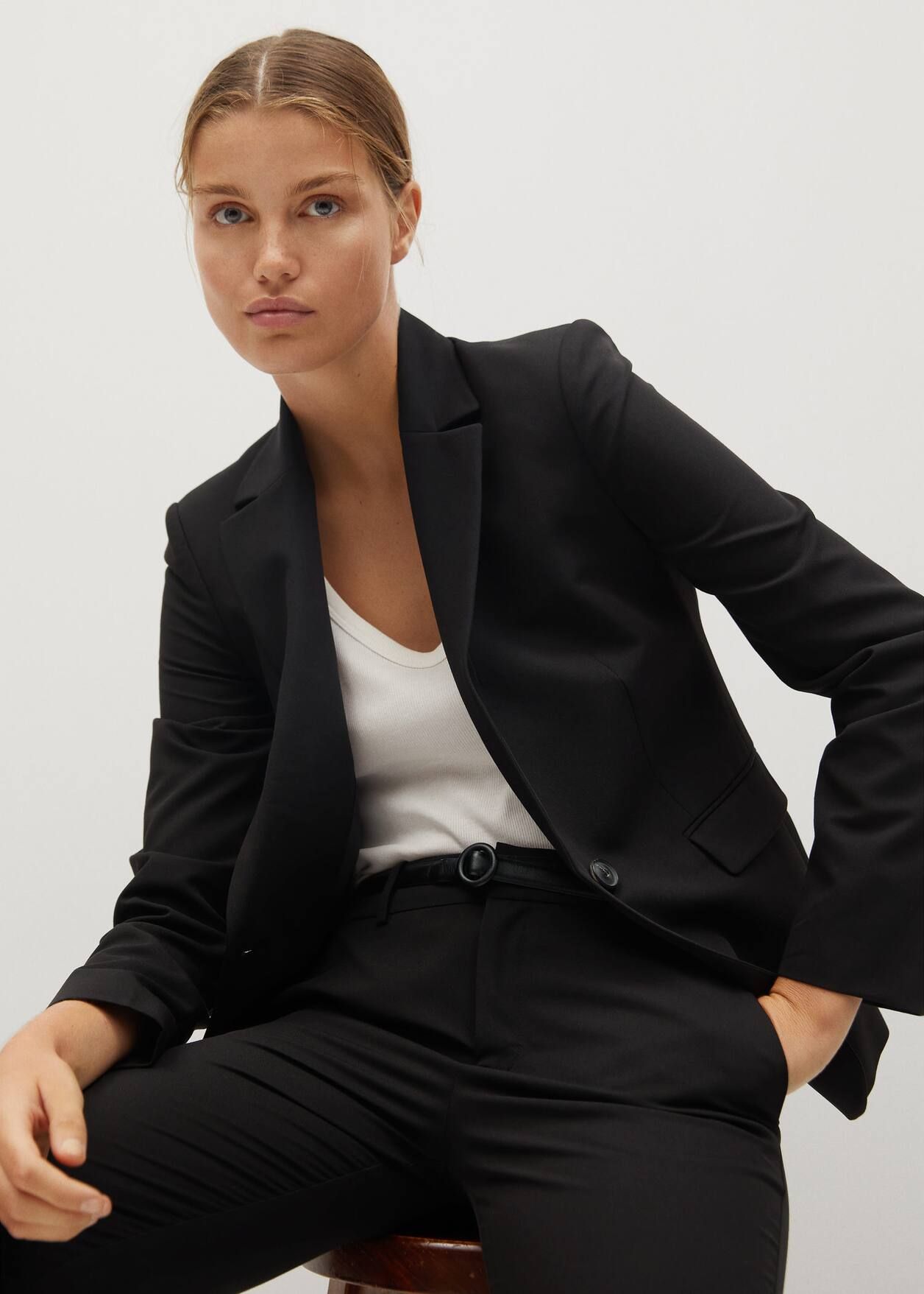 Essential structured blazer | MANGO (US)