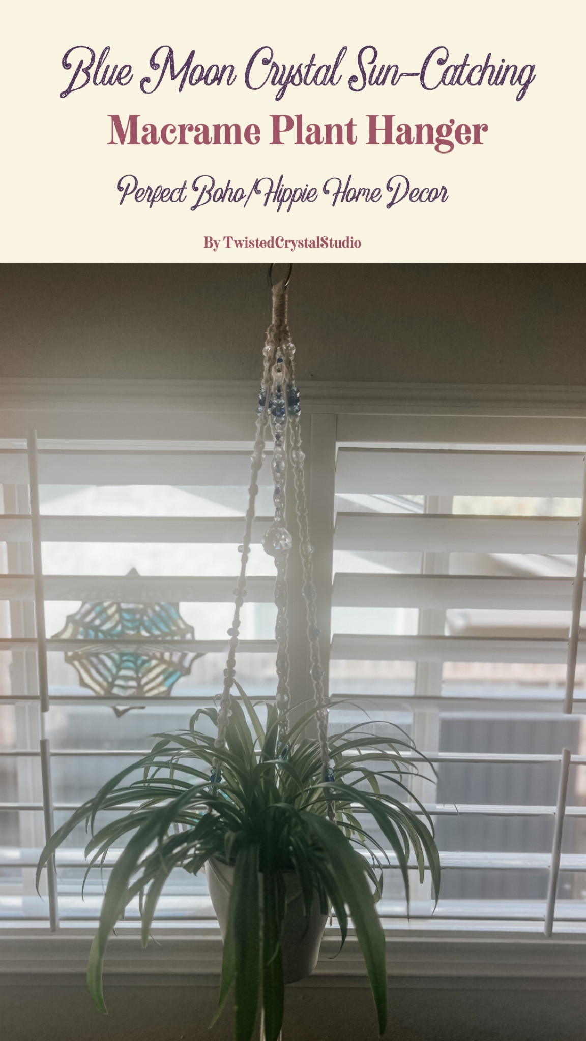 The mermaid, crystal sun, catching a macramé plant hanger is made with beautiful, blues greens and purples in the crystal beating and accents. This makes for the perfect housewarming wedding or birthday gift. #LTKBoholiving  #LTKHippiedecor #LTKBohodecor



#LTKSeasonal #LTKFind #LTKhome