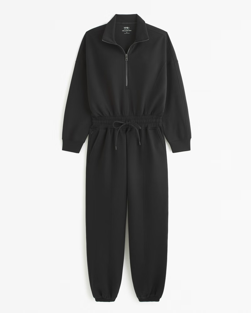 YPB neoKNIT Long-Sleeve Jumpsuit | Abercrombie & Fitch (US)