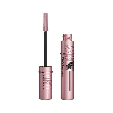 Maybelline Lash Sensational Sky High Washable Mascara Makeup Blackest Black 0.24 Oz. | Walmart (US)