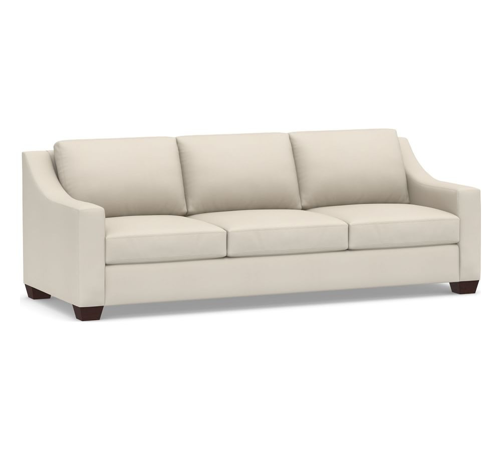 York Slope Arm Upholstered Sofa | Pottery Barn (US)