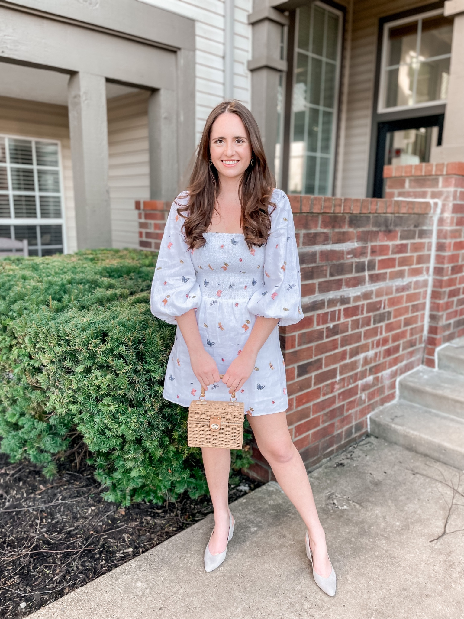 Flowers are undoubtedly the star of spring, but what about their littlest caretakers? 🌸🦋 Today on The Bekah Boutique, I’m sharing clothes, shoes, bags and more inspired by insects. Including a ton of butterfly-printed dresses like this one I’m wearing from Reformation. 

Spring dress, linen dress, reformation, white dress, butterfly dress, butterfly, ladybug, dragonfly, wicker bag, wicker bag under $50, Amazon, Chloe, scalloped heels 

#LTKSeasonal #LTKstyletip