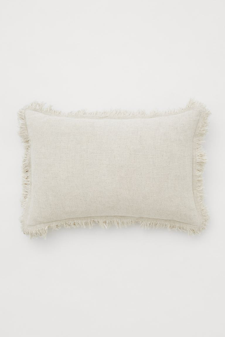 Linen-blend Cushion Cover | H&M (US + CA)