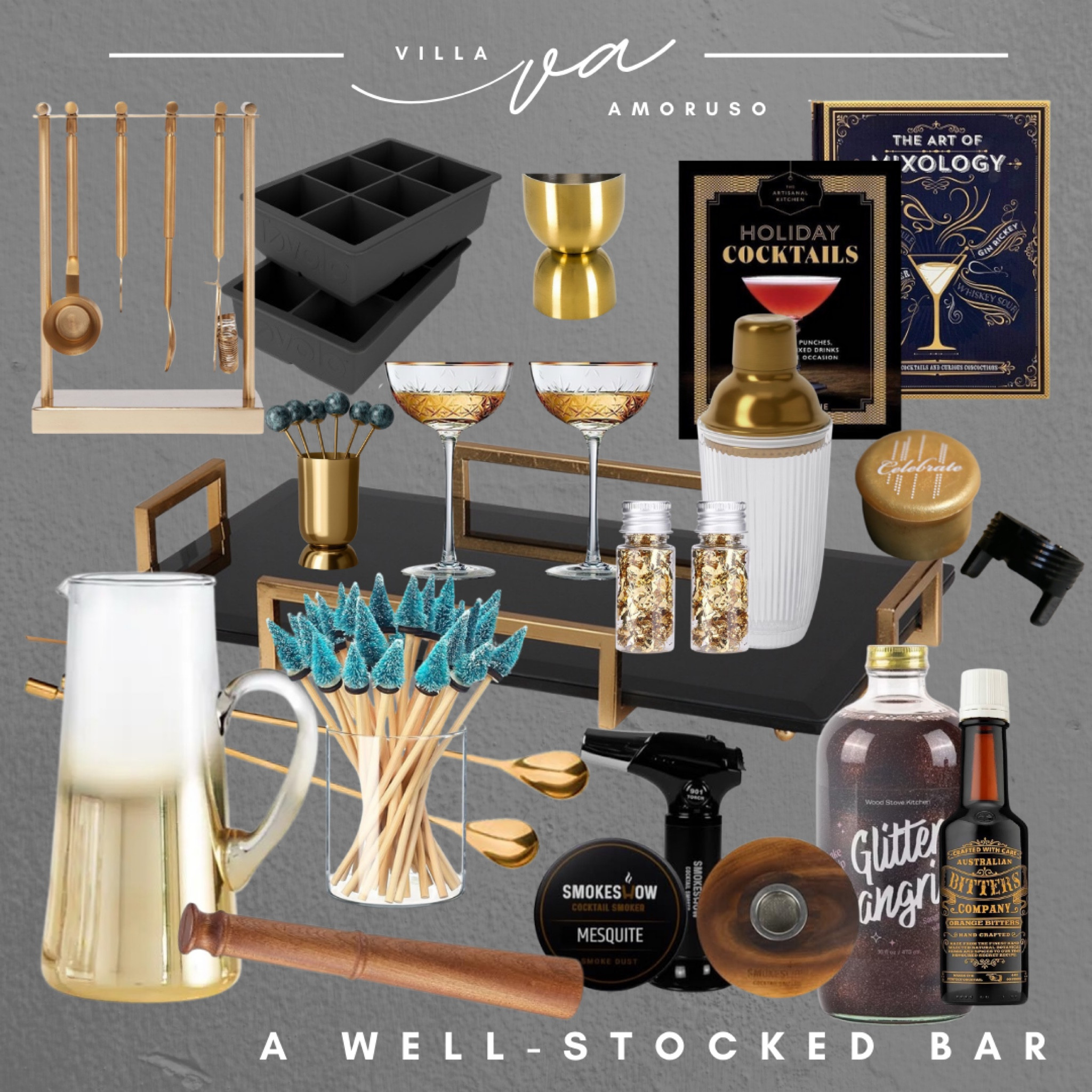 A well-stocked bar is a must for the holidays. 

#LTKCyberWeek #LTKHoliday #LTKStyleTip