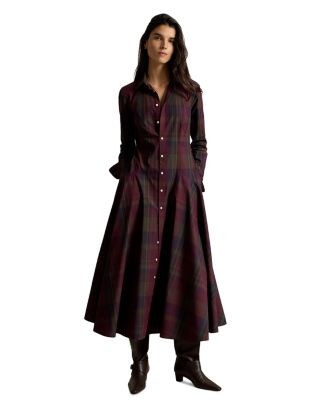 Plaid Paneled Shirt Dress | Bloomingdale's (US)